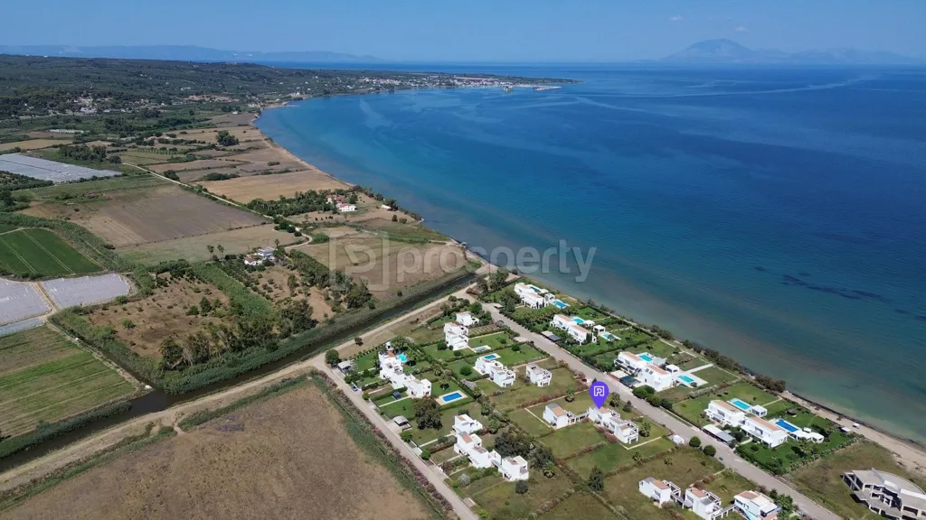 Vue aérienne - Villas with Sea View in Kastro Kyllinis