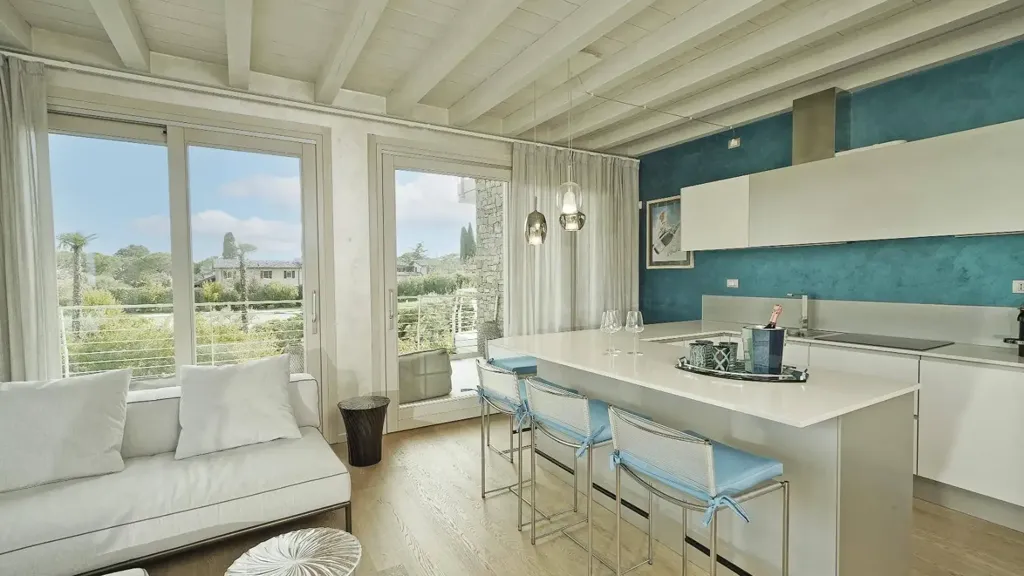 Köök - Lakefront Penthouse in Sirmione