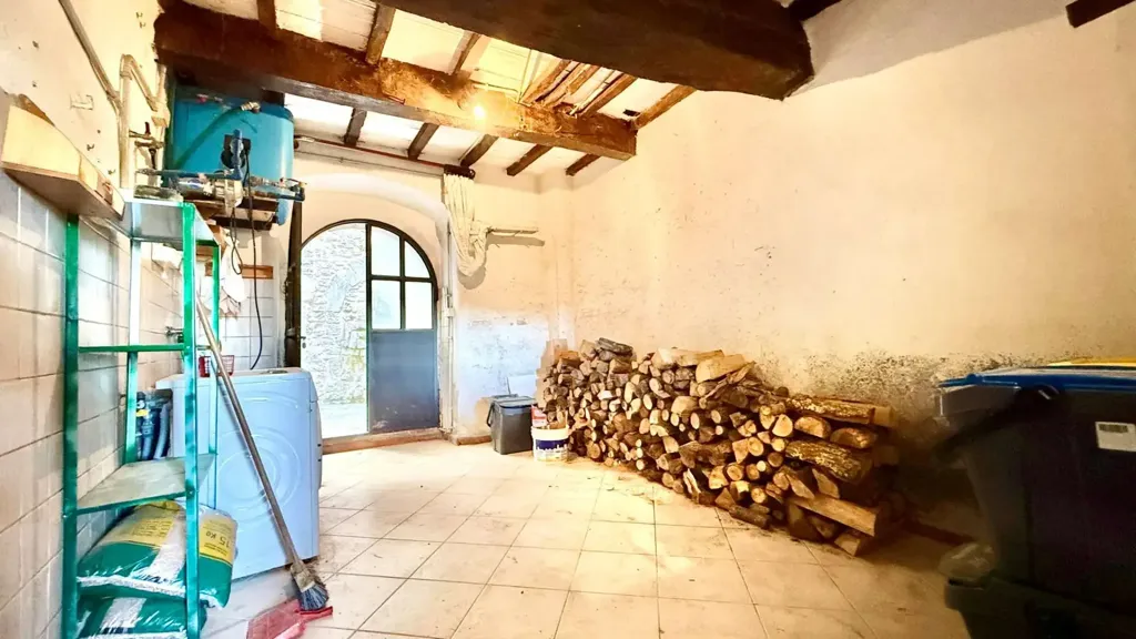 Buanderie - Rustic Apartment with Panoramic View in Baschi