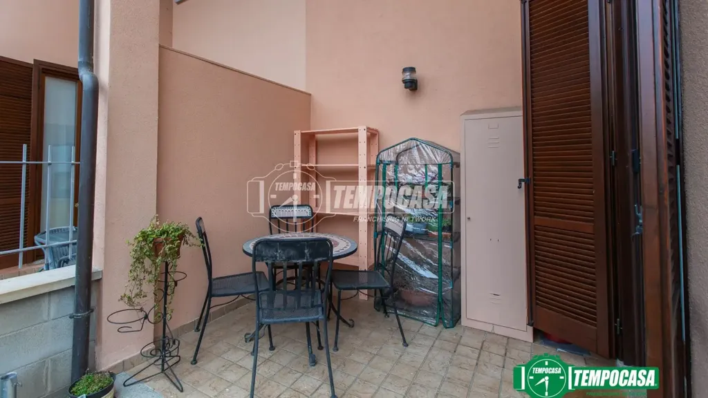 Terrasse - Semi-detached Villa with Garden in Caltignaga