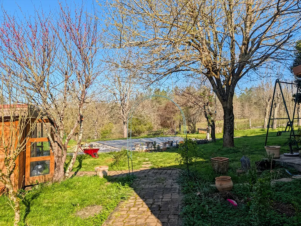 Jardin - Maison avec Piscine et Jardin à Monsempron-Libos
