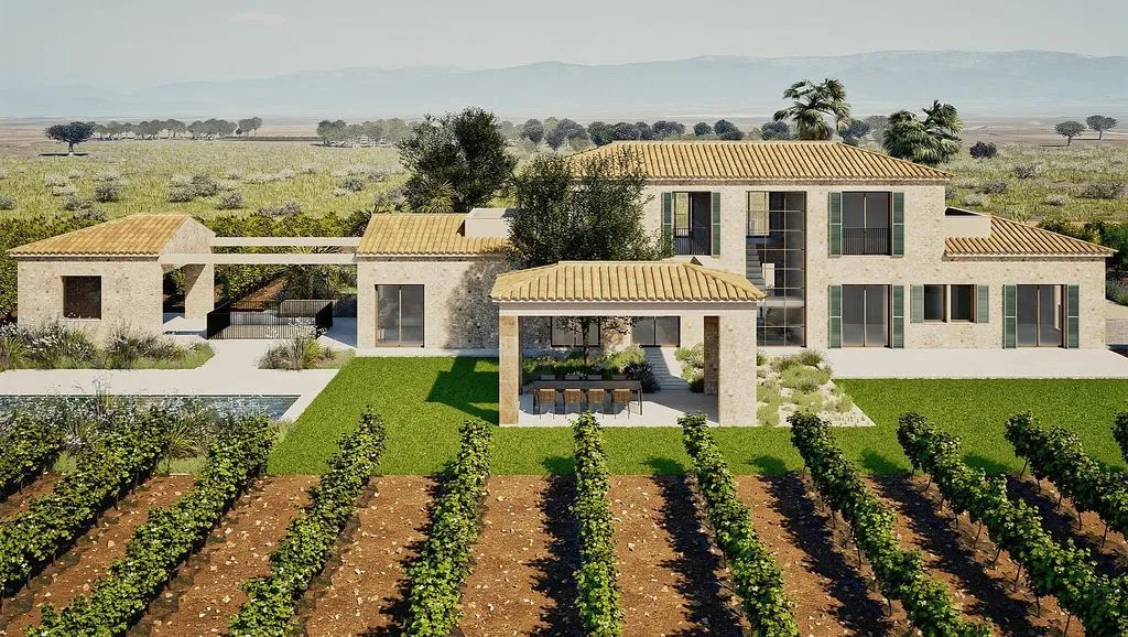 Luxury Villa with Pool in Alaró
