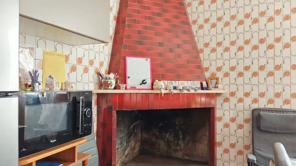 Salón - Semi-Independent House with Garden in Selargius