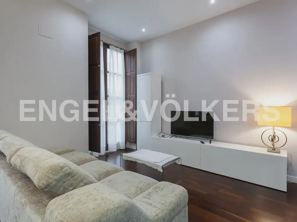 Séjour - Loft with Balcony in Ciutat Vella, Valencia