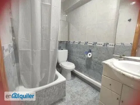 Salles de bain - Apartment with Air Conditioning in Sagunto