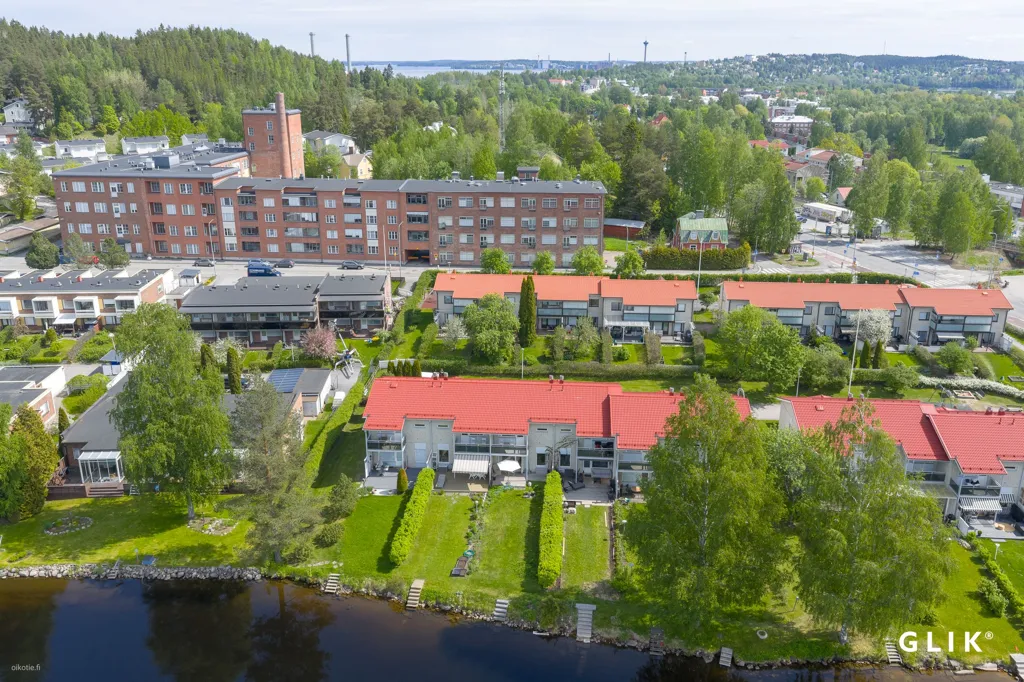 Vista aérea - Apartment with Lake View in Tohloppi, Tampere