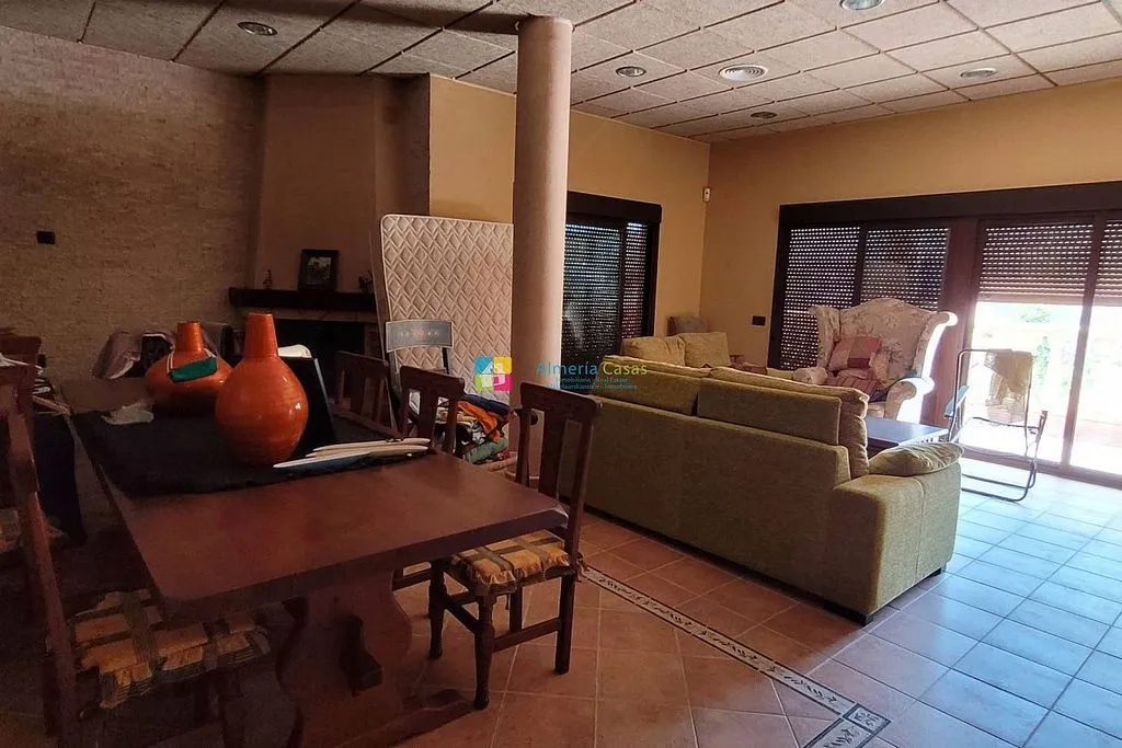 Dining Room - Chalet with Pool and Terrace in Cantoria