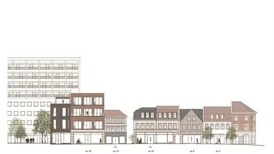 Shop with Facade in Aalborg Centre