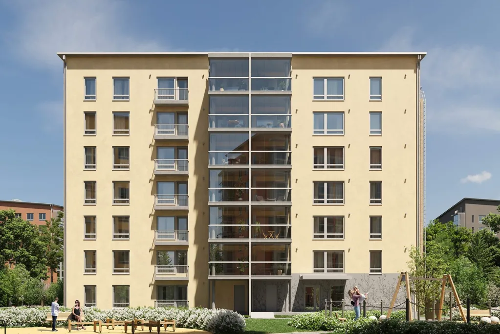 Extérieur - Corner Apartment with Park View in Turku