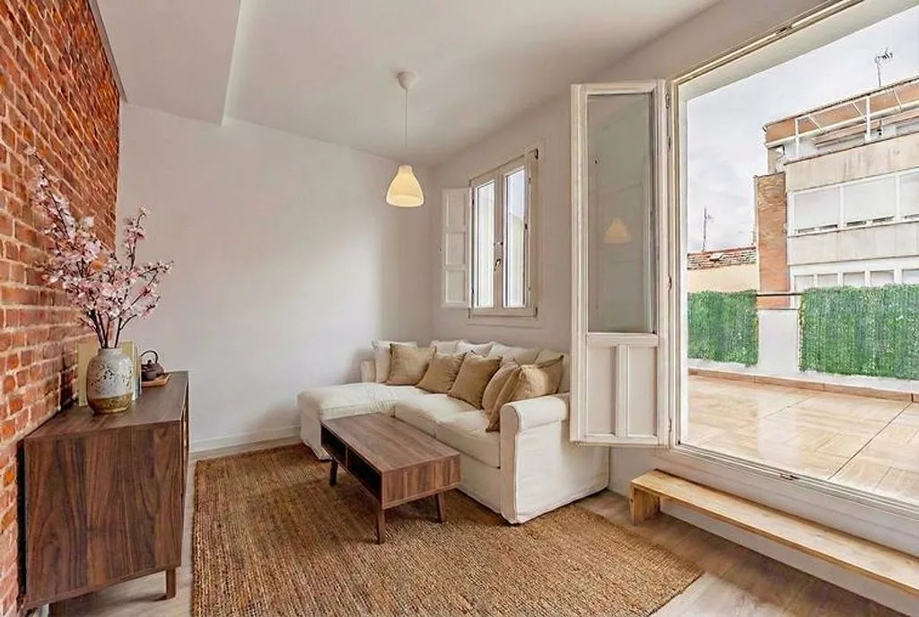 Séjour - Penthouse with East-Facing Terrace in Almagro