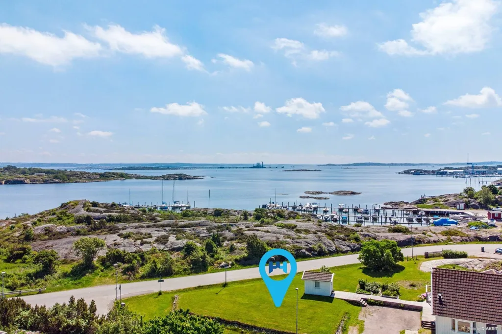 Vue aérienne - Plot with Sea View near Göteborg