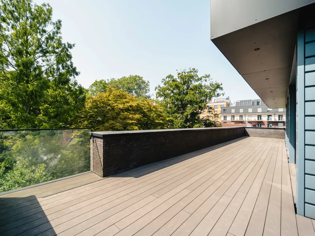 Balcony - Penthouse with Terrace near Bois de La Cambre, Uccle