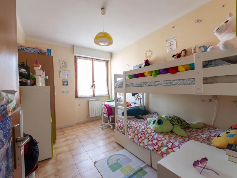 Bedrooms - Apartment with Balcony in Tor Tre Teste, Rome