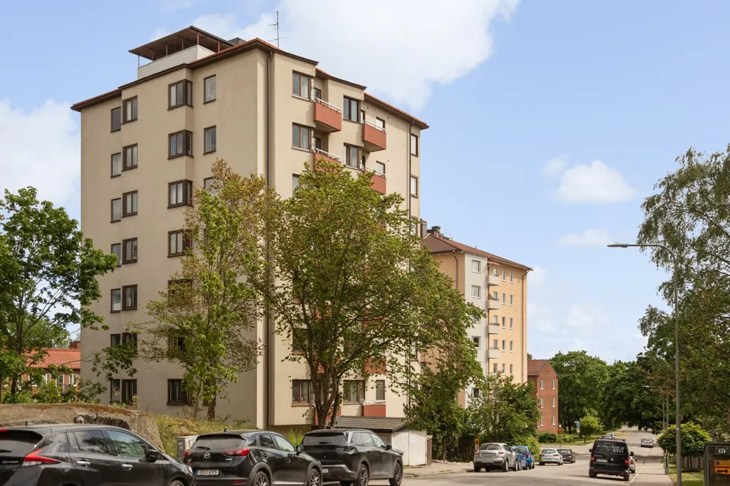 Extérieur - Funkis Flat with South-Facing Balcony in Stockholm