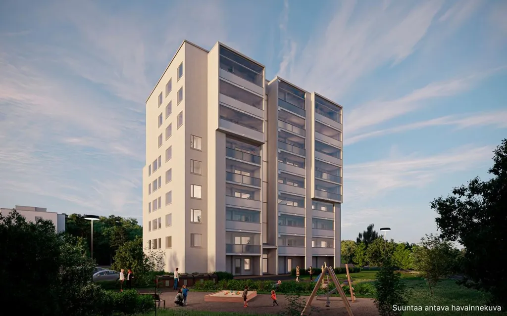 Välivaade - 3-Bedroom Apartment with Balcony in Klaukkala