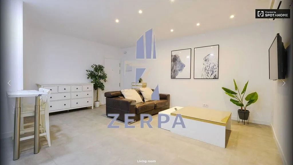 Séjour - Modern Flat with Balcony in Malasaña