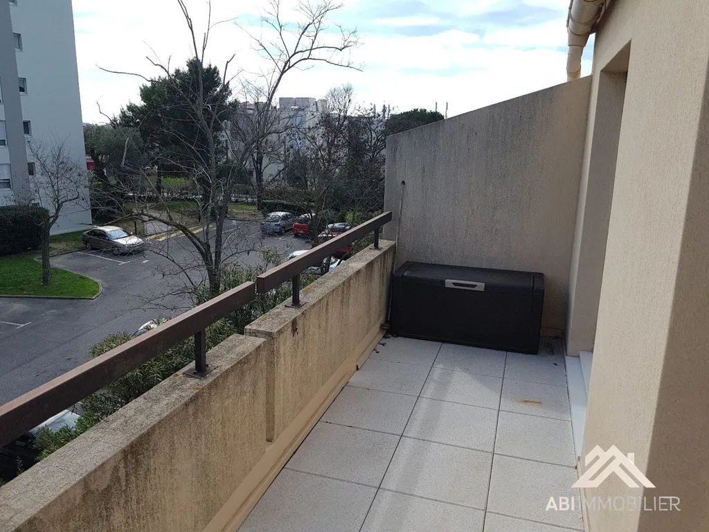 Balcon - Studio avec Terrasse dans le Quartier Alco à Montpellier