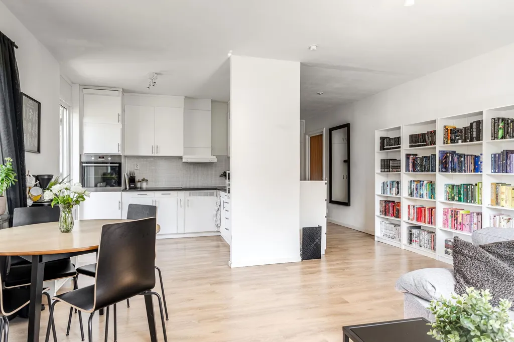 Séjour - Ground-Floor Apartment with Terrace in Tornby