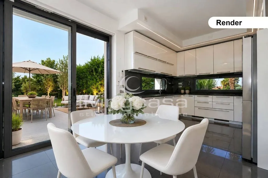 Cuisine - Luxury Villa with Panoramic Tower in Besana in Brianza