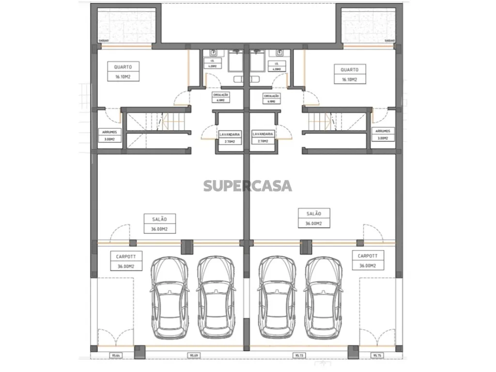 Newly Built House with Terrace in Caparica