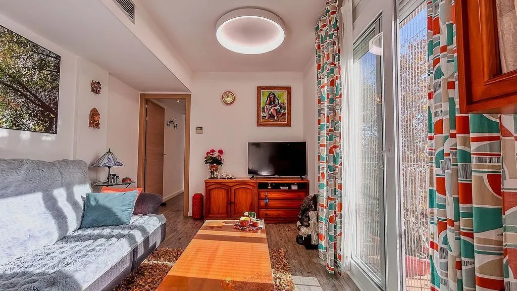 Séjour - Apartment with Pool in Montbrió del Camp