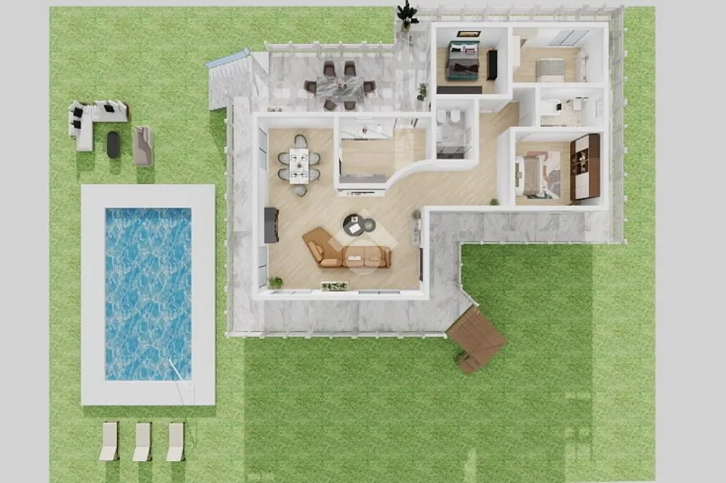 Plaan - Villa with Pool near Lake Garda