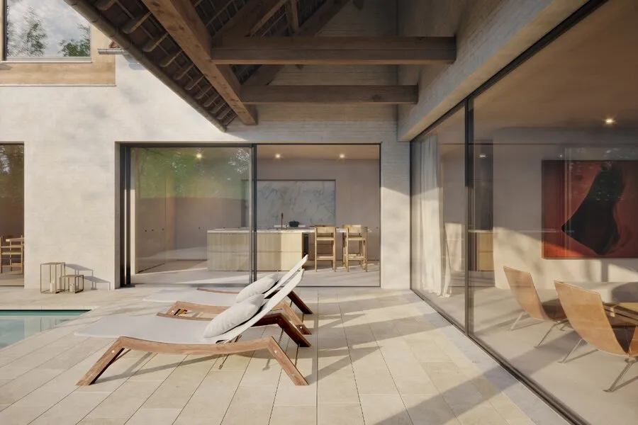 Pool - Newly Built Zoute Villa on Magere Schorre