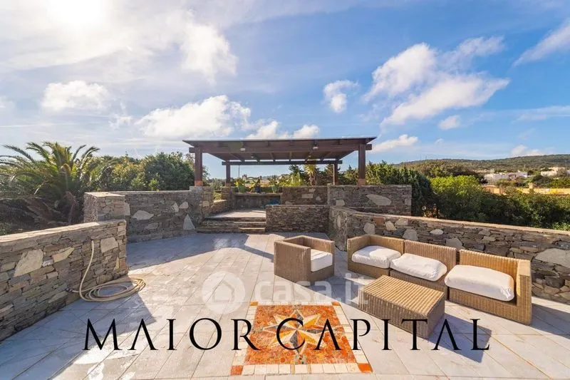 Terrasse - Villa with Sea View in Stintino
