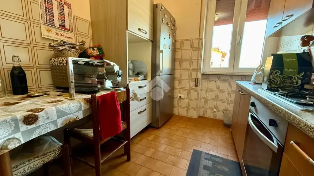 Köök - First Floor Flat with Terraces in Padule, Gubbio
