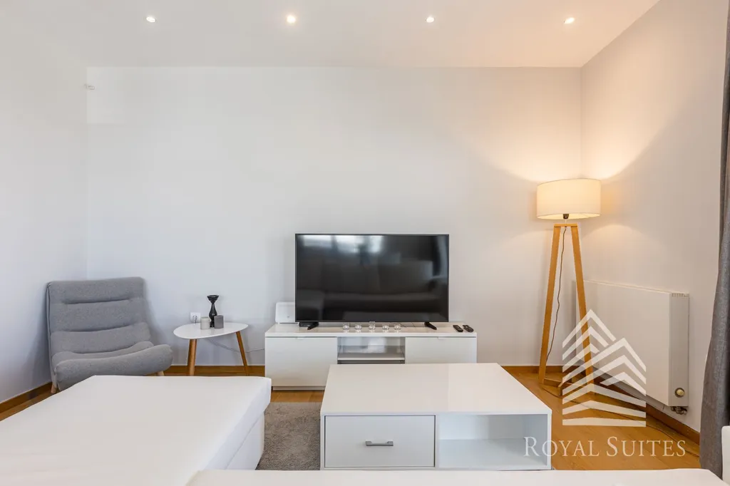Soggiorno - Luxurious Apartment with Garden in Glyfada