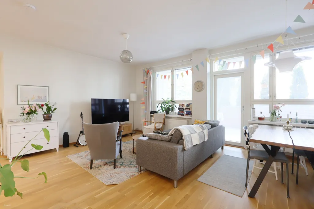Séjour - Modernised Apartment with River View in Turku