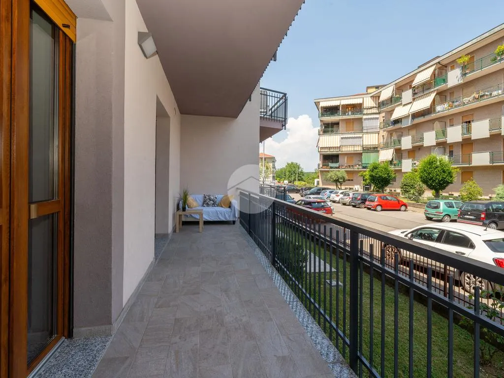 Balcony - Modernised 3-Bedroom Apartment in Druento