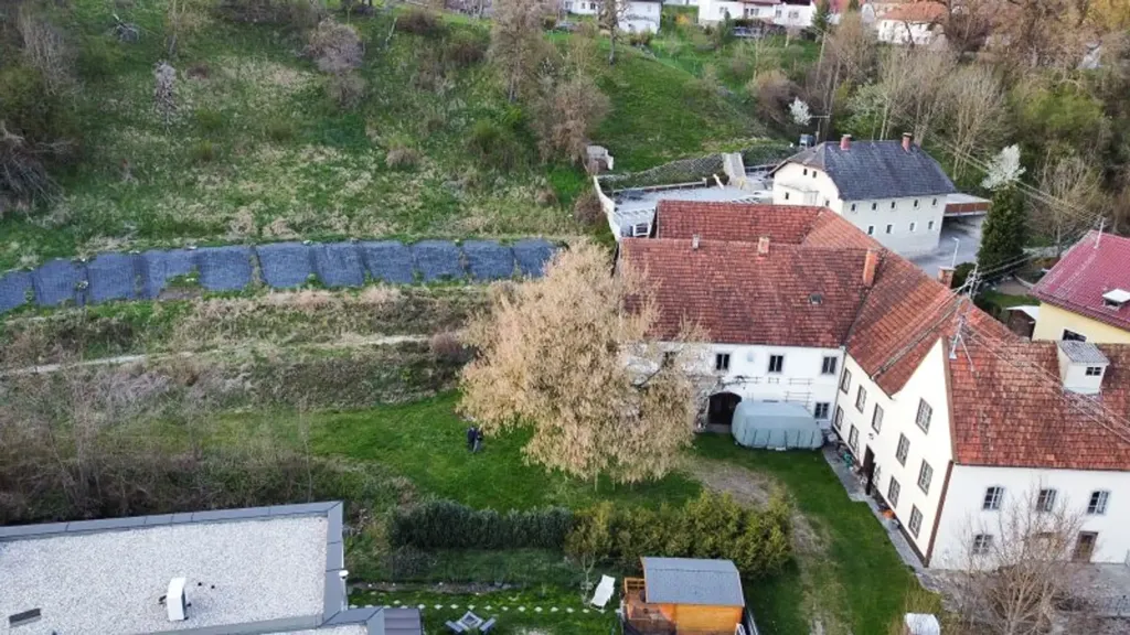 Vista aerea - Historic Mill with Schloss Proximity in Achleiten