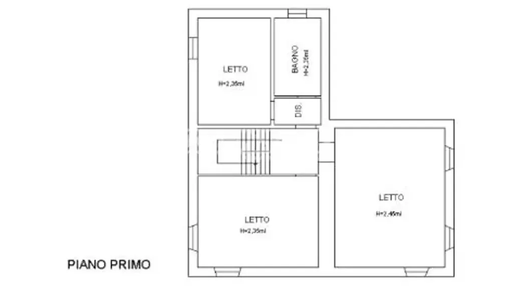 Plaan - Detached House with Garage in Prignano sulla Secchia
