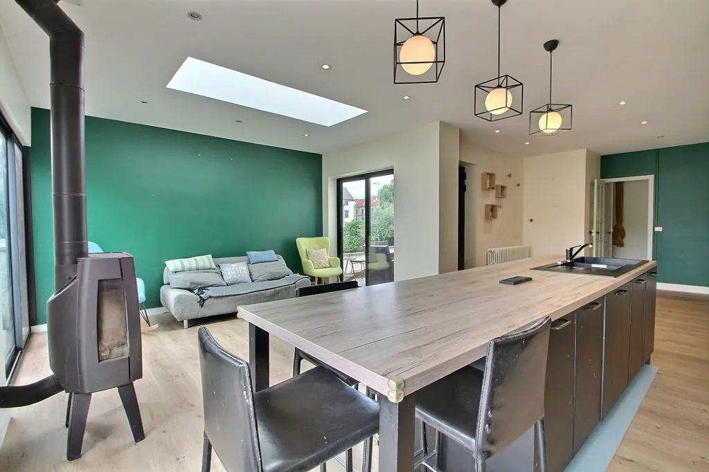 Cucina - 1930s House with Garden in NANTERRE