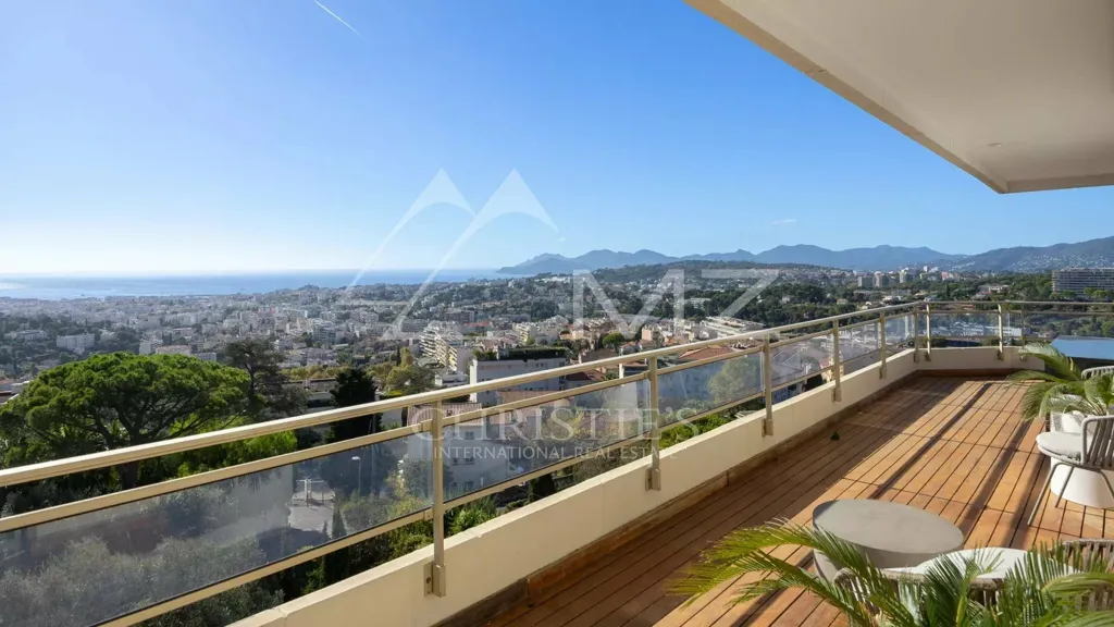 Rõdu - Penthouse with Sea View on Cannet Hills