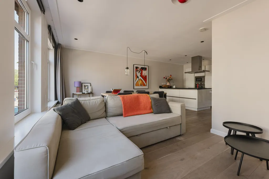 Séjour - Bright Apartment with Balcony in Amsterdam