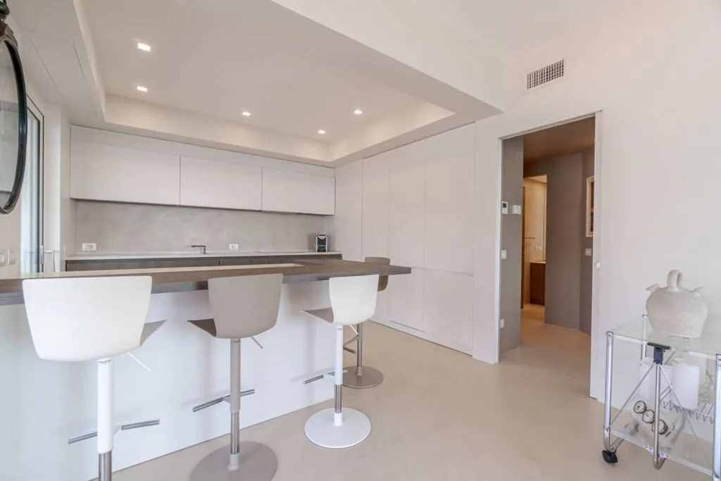 Köök - Luxury Flat with Seafront Terrace in Moneglia