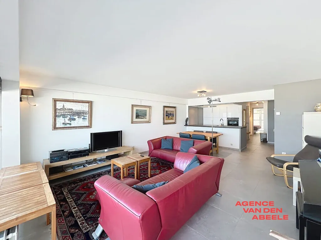 Séjour - Appartement avec vue mer à Knokke-Heist