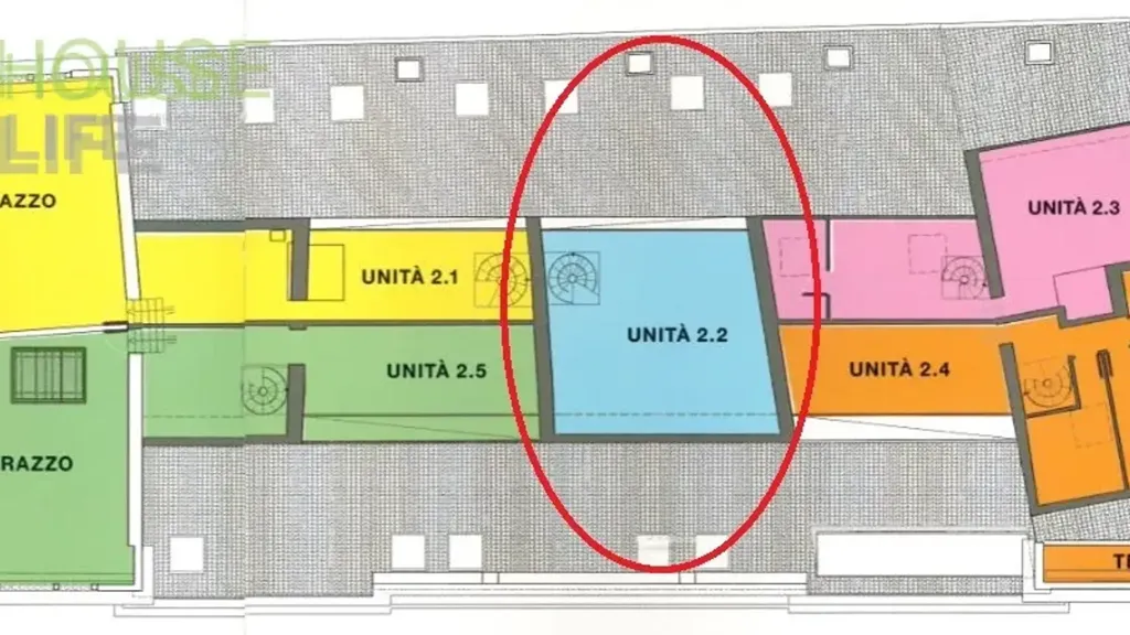 Plan - Luxury Duplex with Private Park in Schio Centre