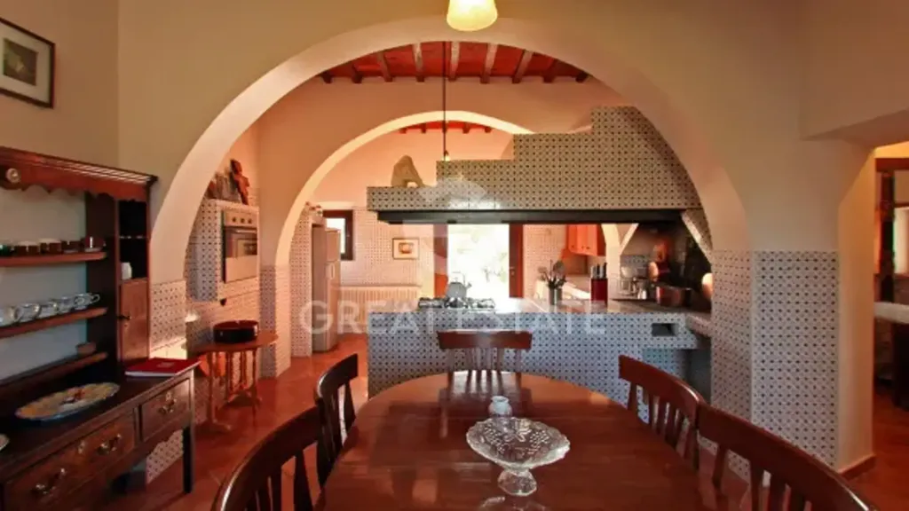 Salle à manger - Renaissance-Style Villa with Pool in Sinalunga