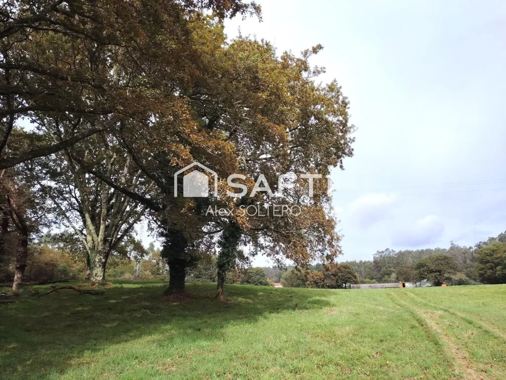 Jardin - Stone House with Large Plot in Negreira