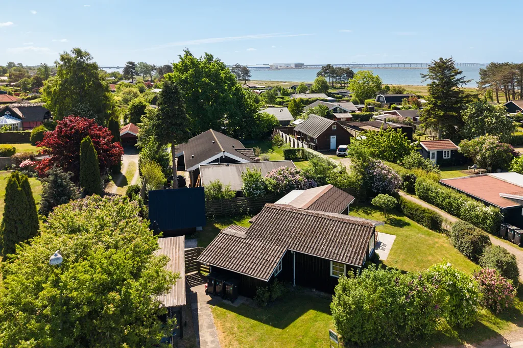 Vista aérea - 1950s Cottage with Garden in Vordingborg