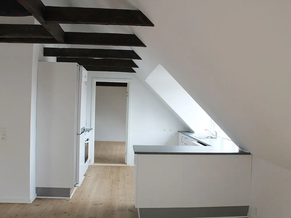 Toad - Loft Apartment with Exposed Beams in Vejle