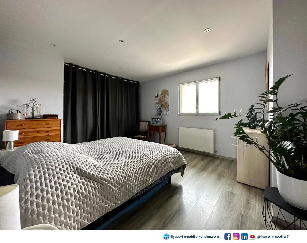 Camere da letto - Spacious House with Pool in Chalon-sur-Saône