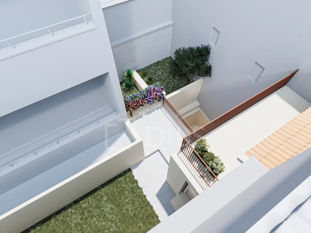 Õhuvaade - Studio Apartment with Balcony in Graça