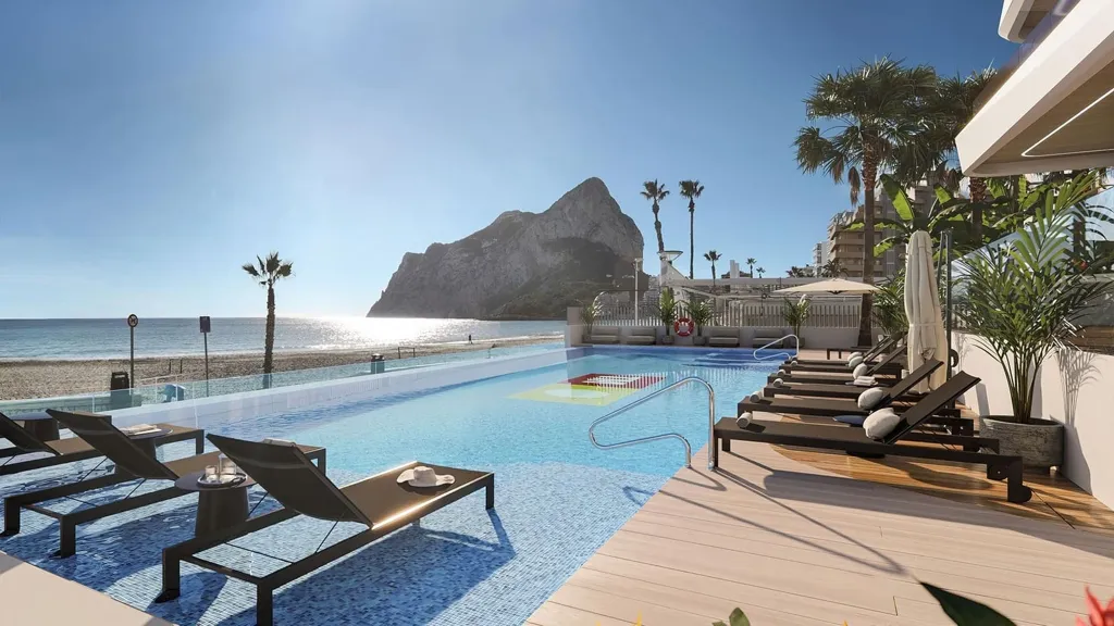 Bassein - Beachfront Duplex Penthouse with Solarium in Calpe