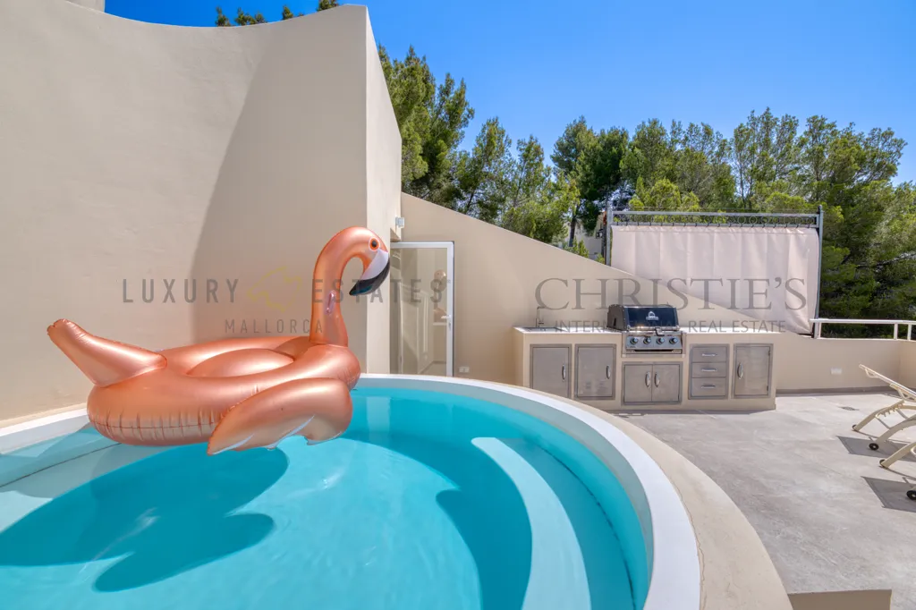 Piscine - Refurbished Penthouse with Rooftop Pool in Bendinat