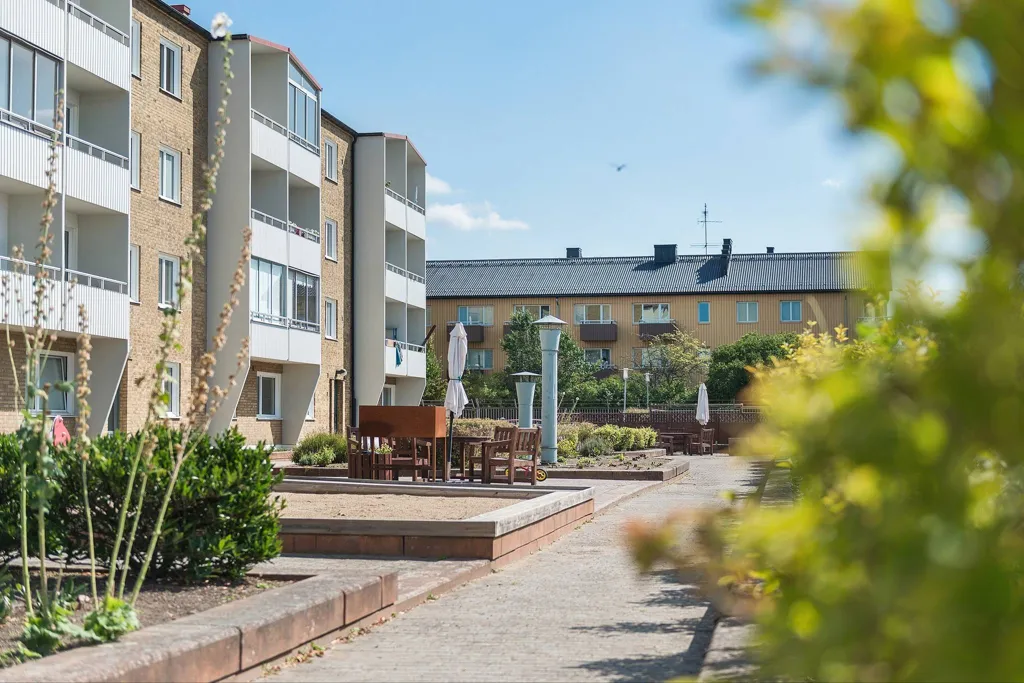 Jardin - Spacious 1st Floor Flat with Garden View in Kirseberg