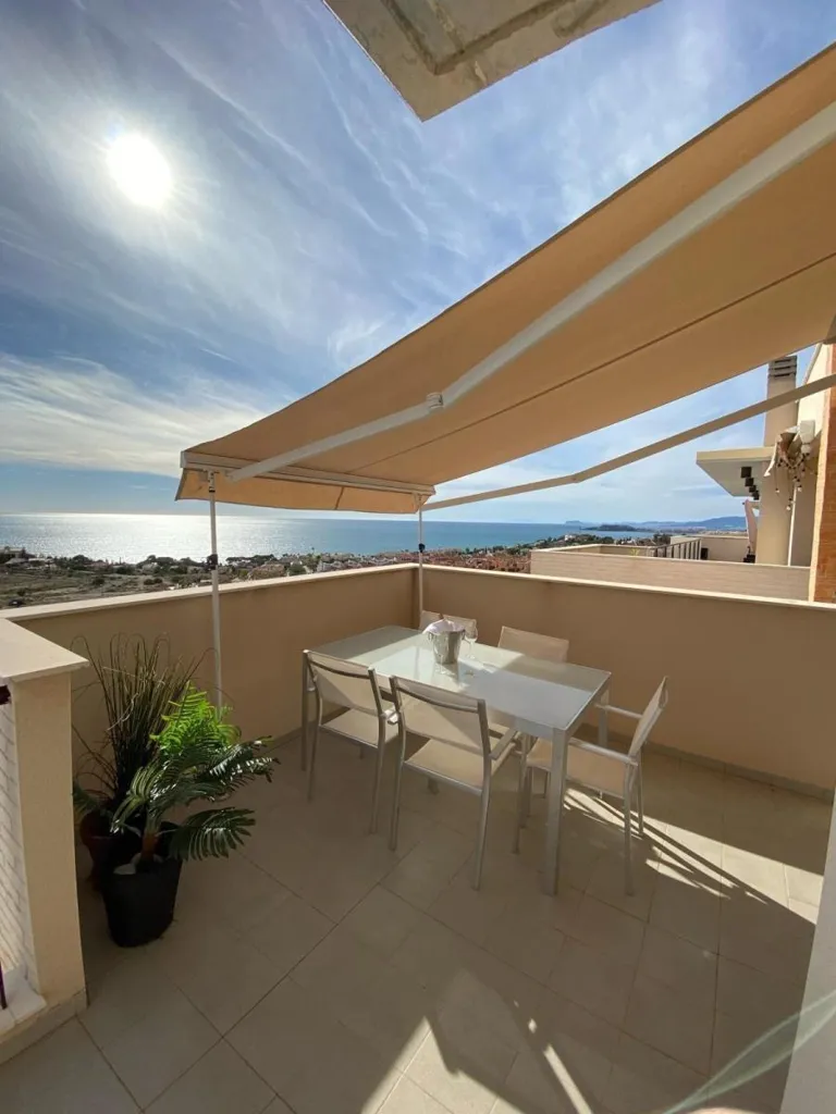 Terrass - Penthouse with Sea Views in Mojón Hills